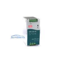 Mean Well SDR-240-48 - Barošanas bloks (montāža uz DIN sliedes) - 240W, 48V, aktīvā PFC