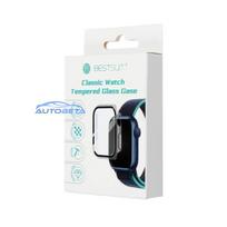 Bestsuit Case with Hybrid Glass for Apple Watch series 7 / 8 / 9-45mm - transparent