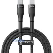 Cable Typ C to Typ C VEGER PD 5A 240W CC03 1,5 m black