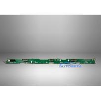 Inter-Tech IPC atpakaļējā plāksne SU-2, NVMe / SAS / SATA, 4 vietu
