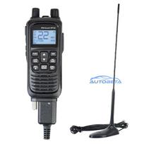 PNI Escort HP 82 portable CB radio station kit, multi standard, 4W, 12V, AM-FM with PNI Extra 45 CB antenna with magnet