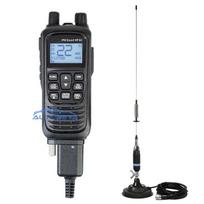 PNI Escort HP 82 portable CB radio station kit, multi standard, 4W, 12V, AM-FM and PNI S75 CB antenna, 75cm, with magnet