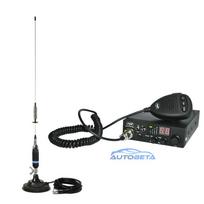 Kit CB radio PNI ESCORT CB 8024 ASQ + CB PNI S75 antenna with magnet