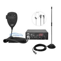 CB PNI ESCORT HP 8001L ASQ 4W 12V radio station package, 40 channels + CB PNI Extra 40 antenna with magnet included, len