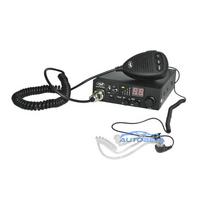 Wireless CB PNI Escort HP 8024 ASQ Power Supply 12V-24V + PNI HF11 Headset with 1 pin