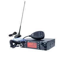 CB PNI ESCORT HP 9001 PRO ASQ radio station package adjustable, AM-FM, 12V, 4W + CB PNI Extra 48 antenna with magnet inc