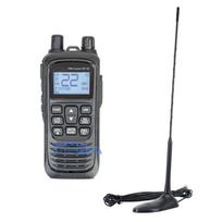 Portable CB radio station kit PNI Escort HP 92 multi standard 4W, 12-24V AM-FM with CB antenna PNI Extra 45 with magnet