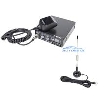 CB CRT S Mini Dual Voltage 12 / 24V 4W + CB Antenna PNI ML29