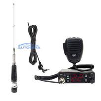 CB radio station package PNI Escort HP 5500 and folding CB antenna PNI LED 1000, 80 cm, illuminates during the broadcast