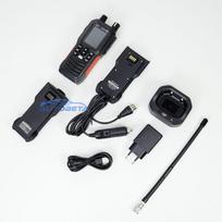 Portable CB radio station package PNI Escort HP 102 multi standard, 4W, 12V-24V, AM-FM with CB antenna PNI Extra 45 with