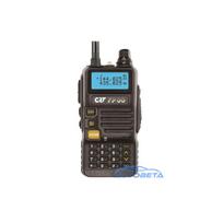 Bax 10bc Portable VHF / UHF radio station CRT FP00 dual band 144-146 and 430-440 MHz black, VOX, 128 channels, Scan, Pro