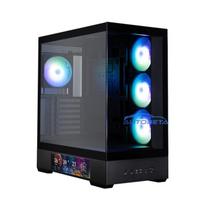 Zalman P40 DS, ATX Mid Tower PC Case, 4 x 120mm ARGB Fans, Black