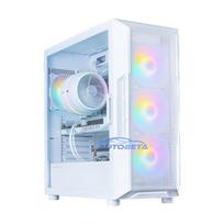 Zalman I3 NEO V2, ATX Mid Tower PC Case, 4 x 120mm RGB Fans, White