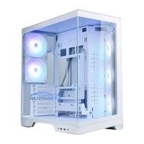 Zalman D50, ATX Mid Tower PC Case, 3 x 120mm Fans, White