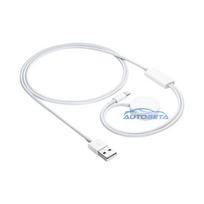 Akyga AK-SW-43 uzlādes kabelis, paredzēts Apple Watch Ultra 2 / Series 9 / 8 / 7 / 6 / 5 / 4 / 3 / 2 / 1, ar Lightning s