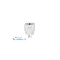 Power adapter SAVIO Travel adapter EU socket - US plug