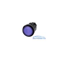 Siemens 3SU10010AB500AA0 elektriskais izpildmehānisms IP66, IP67, IP69, IP69K Melns, Zils