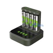 GP Battery B441 Docking Station NiMH Lādētājs Micro AAA un Mignon AA baterijām