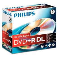 Philips DVD+R DL DR8S8J05C / 00 8.5GB 240min 8x