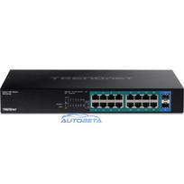 Switch TRENDnet TRENDnet 18-Port Gigabit PoE+ Switch (240W)
