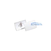DURABLE Click Fold Namensschilder transparent 9 cm x 5.4 cm