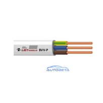 Cable Lietkabelis BVV-P, 2 x 1.5 mm², white