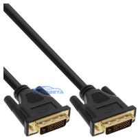 INLINE DVI-D Kabel PREMIUM 2m InLine DVI-D Kabel PREMIUM vergoldete Stecker Dual Link digital 24+1 St / St schwarz 2m