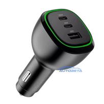 ALOGIC Rapid Power 165W USB-C Auto Lādētājs ar 240W Uzlādes Kabeli