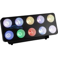 EUROLITE LED Pixel Matrix Panel 2x5 RGB / WW DMX skatuves gaismas panelis 10x12W 45°