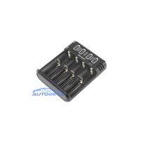 VOLTCRAFT BC4 universāls bateriju lādētājs LiIon, NiMH Mignon (AA), Micro (AAA), Baby (C), Sub-C, 10440, 16340, CR-123A,