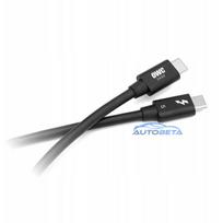 OWC Thunderbolt 5 auf USB-C Kabel 240W 1m Black