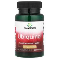 Kofermentas Q10 Ubichinolis 50 mg 60 kaps. (Swanson, JAV)