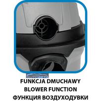Cordless wet and dry workshop vacuum cleaner Energy+ 18V Li-lon, 12 L tank, without battery