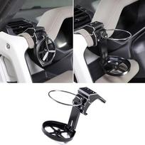 Car Dashboard Water Cup Holder Drink Stand Mount Bracket For Land Rover Defender 90 110 130 2020-2025 Auto Accessories Style C-Black