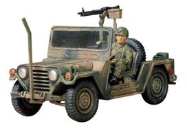 Tamiya Karinių Miniatiūrų Serija 123 JAV Armijos M151A2 Ford Matt Kennedy Džipas Plastikinis Modelis Rinkinys 35123 1/35 Nr. gray