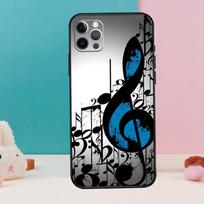 Muzikos natos simbolis Fortepijonas Telefono dėklas iPhone 17 Air 16 15 14 12 11 13 Pro Max 12 13 mini 15 16 Plus 16e Dangtelis Coque iPhone 16Pro MAX