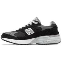 New Balance 993 Pagaminti JAV 'Juodi Balti' Sportbačiai MR993BK 46.5 gray