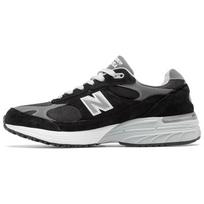 New Balance 993 Pagaminta JAV Juodi Balti Vyriški Sportbačiai MR993BK 44 gray