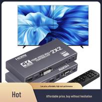 4K HD Multi-Screen Controller: Connect Four Monitors into One Large 2x2 Display