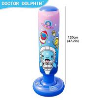 Pripučiama bokso kriaušė suaugusiems ir vaikams Streso mažinimui Treniruotėms Namų sporto salė 1.2m Space Design Boxing Dummy with Pump