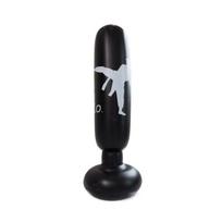 Pripučiama bokso kriaušė suaugusiems ir vaikams Streso mažinimui Treniruotėms Namų sporto salė 1.6m KO Black Boxing Dummy with Pump