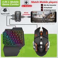 Gamwing 4-in-1 Mobile Game Keyboard & Mouse Combo Pack