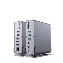 Dual Protocol NVME/SATA M.2 SSD Enclosure with Type-C 10Gbps