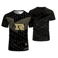 Esports LOL Games RNG Team Uniform Men T-shirt LPL E-sports Player Jersey T Shirt Sports Game Contest  Breathable Quick Dry Tees 6XL black