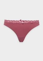 Hunkemöller Siaurikės 'Lola' ryškiai rožinė spalva