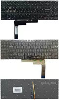 Klaviatūra MSI: GL76, GL66, GF76, GF66, su RGB apšvietimu, US