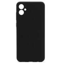 Connect Premium Soft Touch silikoninis dėklas Samsung Galaxy A05 4G (A055F) Juodas