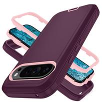 Ott-box Defender Dulkėms atsparus tvirtas dėklas Google Pixel 11 10A 10 9 Pro XL 9A 8 Pro telefonams, pagamintas iš TPU+PC silikono, apsaugantis nuo kritimo Google Pixel 9a