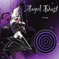 Hazbin Hotel Angel Dust Vaggie Husk Vox Adam Valentino Alastor Custom Acrylic Stand Desktop Ornament Festival Gift white