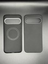 Carbon Fiber for Magsafe Case for Google Pixel 9 Pro / 9 Pro XL / 9 Cases Magnetic 600D Metal Ring Ultra-thin Aramid Fiber Cover Google Pixel 10 Pro